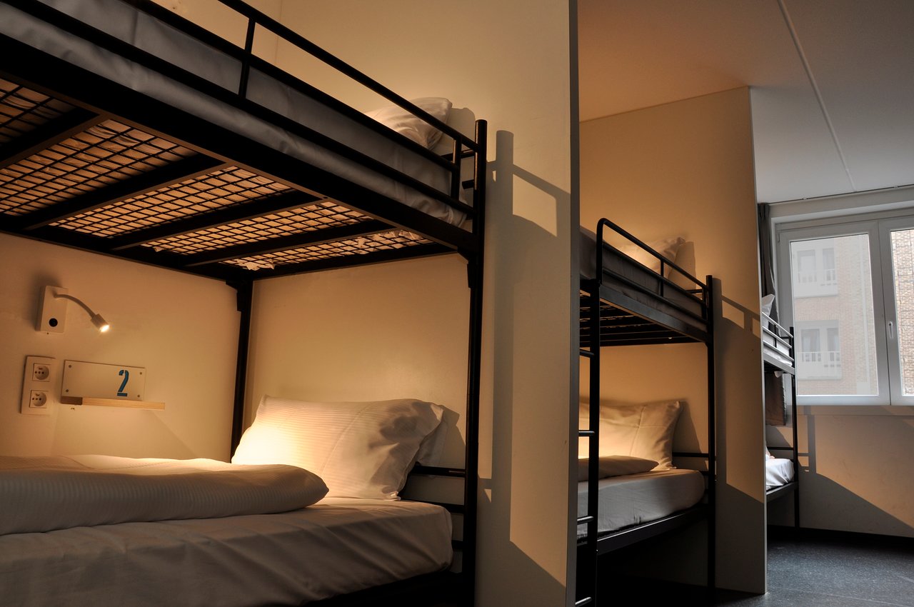 Student accommodation bunk beds